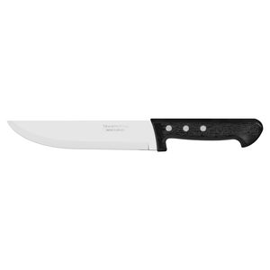 Cuchillo para Cocina Tramontina Plenus con Lámina en Acero Inoxidable y Mango de Polipropileno Negro 7"