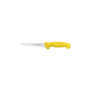 Cuchillo para Deshuesar Tramontina Professional con Lámina de Acero Inoxidable y Mango de Polipropileno Amarillo 5"