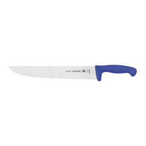 Cuchillo para Carne Tramontina Profesional con Lámina en Acero Inoxidable y Mango en Polipropileno Azul 12"