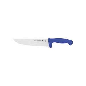 Cuchillo para Carne Tramontina Profesional con Lámina en Acero Inoxidable y Mango en Polipropileno Azul 8"