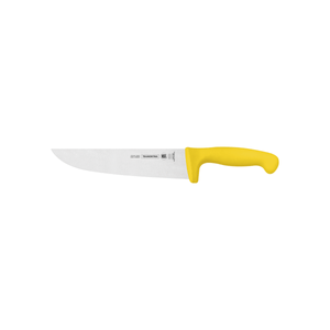 Cuchillo para Carne Tramontina Profesional con Lámina en Acero Inoxidable y Mango en Polipropileno Amarillo 8"