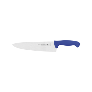 Cuchillo para Carne Tramontina Profesional con Lámina en Acero Inoxidable y Mango en Polipropileno Azul 10"