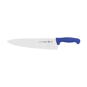 Cuchillo para Carne Tramontina Profesional con Lámina en Acero Inoxidable y Mango de Polipropileno Azul 12"