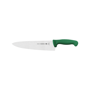 Cuchillo para Carne Tramontina Profesional con Lámina en Acero Inoxidable y Mango de Polipropileno Verde 10"