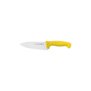 Cuchillo para Carne 6" Tramontina Profesional con Lámina en Acero Inoxidable y Mango en Polipropileno Amarillo