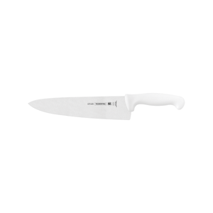 Cuchillo para Carne 10" Tramontina Profesional con Lámina en Acero Inoxidable y Mango en Polipropileno Blanco