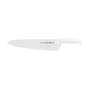 Cuchillo para Carne 12" Tramontina Profesional con Lámina en Acero Inoxidable y Mango en Polipropileno Blanco