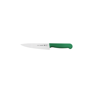 Cuchillo para Carne Tramontina Profissional con Lámina en Acero Inoxidable y Mango de Polipropileno Verde con Protección Antimicrobiana 6"