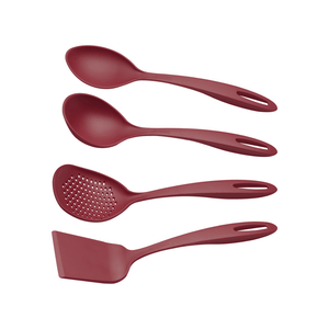 Juego de Utensilios Tramontina Ability de Nylon Rojo 4 piezas