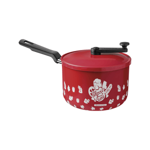 Olla para palomitas de maíz Tramontina Loreto de aluminio con revestimiento interno antiadherente Starflon Max roja, 20 cm y 3,5 l