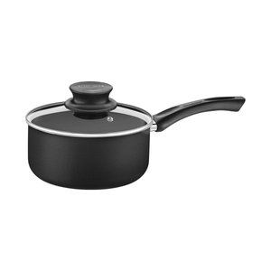Olla Tramontina Paris+ en Aluminio con Revestimiento Interno y Externo en Antiadherente Starflon Excellent Negro 18 cm 2,1 L
