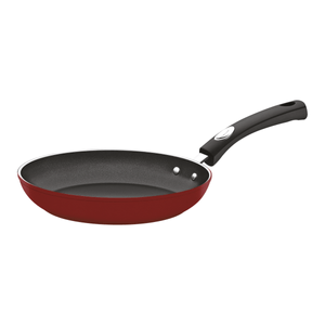 Sartén Tramontina Mônaco Induction en Aluminio con Revestimiento Interno Antiadherente Starflon Premium y Externo Siliconado Rojo 26 cm 2 L