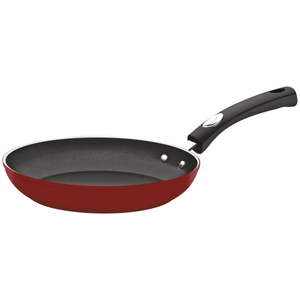Sartén Tramontina Mônaco Induction en Aluminio con Revestimiento Interno Antiadherente Starflon Premium y Externo Siliconado Rojo 28 cm 2,4 L