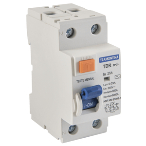 Tramontina TDR-25 2-pole residual current circuit breaker 25 A, 30 mA, 6KA