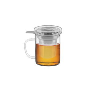 Taza de Vidrio Tramontina con Infusor de Té 350 ml