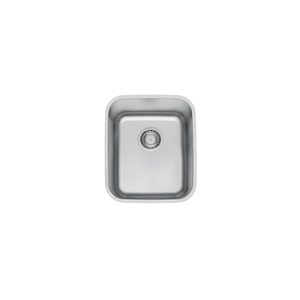 Lavadero Tramontina Dora 34 BL R6 de Acero Inoxidable Cepillado con Válvula 34x40 cm