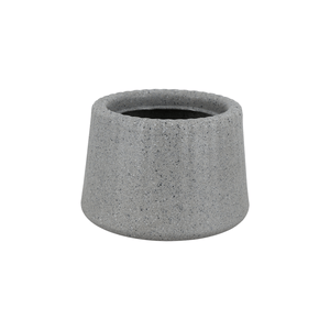 Maceta Tramontina Lótus en Polietileno Granito Piedra 8,5 cm