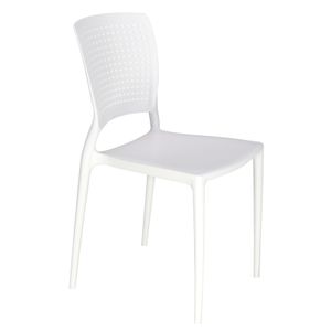 Silla Tramontina Safira en Polipropileno y Fibra de Vidrio Blanco