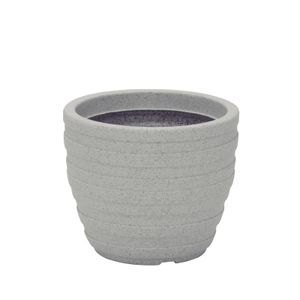 Maceta Tramontina Inca en Polietileno Mármol 32 cm