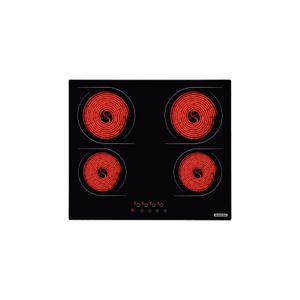 Cooktop eléctrico Tramontina vitrocerámico New Square Touch con 4 áreas de calentamiento y mando Touch
