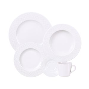 Vajilla Tramontina Ingrid en Porcelana 20 Piezas