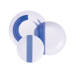 Juego de Platos Tramontina Soho en Porcelana Decorada 12 Piezas