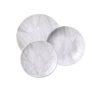 Juego de Platos Tramontina Arbo en Porcelana Decorada 12 Piezas