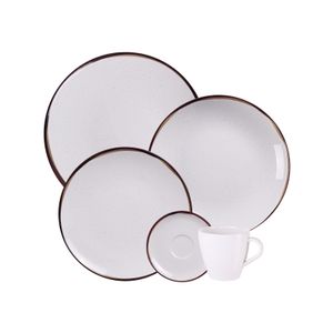 Vajilla Tramontina Canyon en Porcelana Decorada 20 Piezas