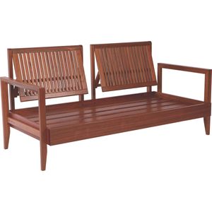 Sofá Tramontina Mood de Madera de Jatoba FSC con Apoyabrazos Altos
