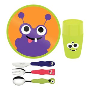 Juego Infantil Tramontina Lirous Colorido 05 Piezas