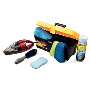 Kit limpieza de vehículos 8 piezas