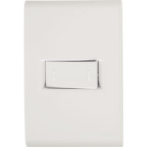Conjunto 4X2 - 1 interruptor conmutador 10A 250V~