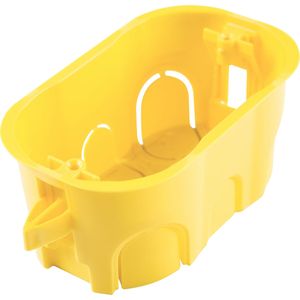 Caja de Embutir Drywall 4 x 2 Tramontina Amarilla