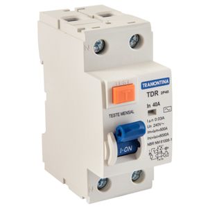 Dispositivo residual TR-63 2P 40A 30mA 6KA