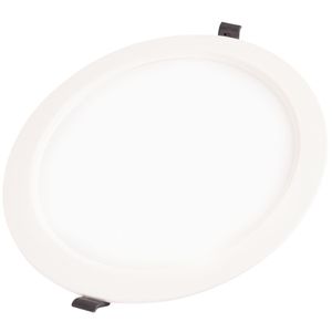 Plafón LED Tramontina Redondo de Empotrar Slim 420 lm 6 W Bivolt 6500 K Luz Blanca
