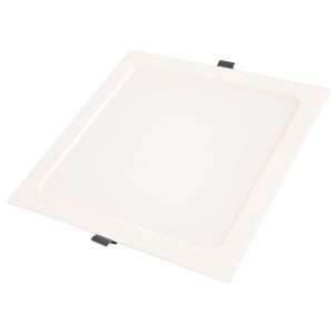 Plafon LED Tramontina Cuadrado de Empotrar Slim 2000 lm 24 W Bivolt 6500 K Luz Blanca