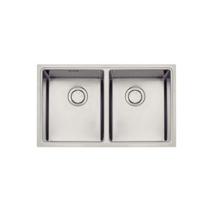 Lavadero Tramontina Quadrum 2C 34 en acero inoxidable