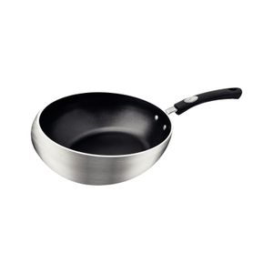 Sartén Tramontina Profesional para Saltear Aluminio con Revestimiento Interno con Antiadherente Starflon Premium y Acabado Externo Lijado 28 cm 3,3 L