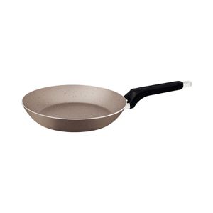 Sartén Tramontina Milazzo en Aluminio con Revestimiento Interno y Externo en Antiadherente Starflon Max Almendra 20 cm