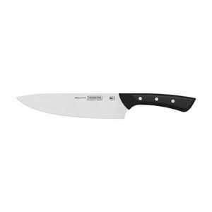 Cuchillo Chef Tramontina Solutta con Lámina en Acero Inoxidable y Mango en Policarbonato 8" Negro
