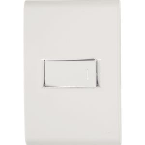 Interruptor Horizontal Tramontina Liz 10 A 250 V Blanco