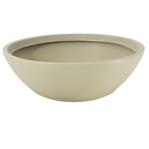 Maceta Tramontina Indi en Polietileno Beige 22 cm