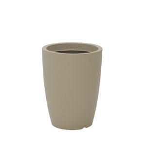 Maceta Tramontina Thai en Polietileno Beige 48 cm