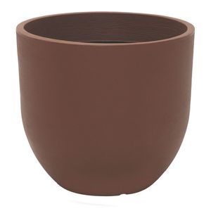 Maceta Tramontina Laos en Polietileno Marrón 54 cm